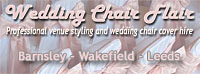 Wedding chair covers in Barnsley Wakefield and Leeds